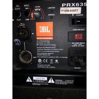 Активная акустическая система б/у JBL PRX635 + PRX618S-XLF
