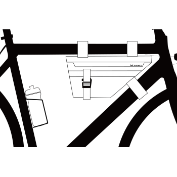 Сумка в подрамный треугольник Birzman Packman Travel Frame Pack Satellite Down-Side (BM17-BAG-FR-SA)