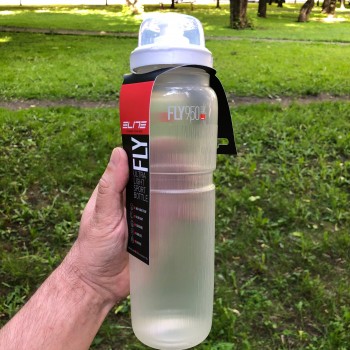 Фляжка для воды с защитным колпачком Elite Fly Tex MTB Ultralight Sport Bottle (2024)