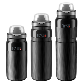 Фляжка для воды с защитным колпачком Elite Fly Tex MTB Ultralight Sport Bottle (2024)