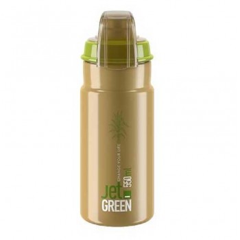 Фляжка для воды с защитным колпачком Elite Jet Green Plus Bottle (EL020110)