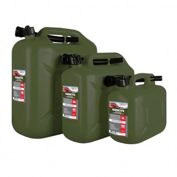 Канистра для топлива 3TON PROFI в комплекте с крышкой и лейкой