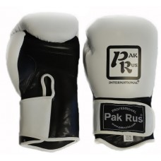 Перчатки боксерские тренировочные Pak Rus International PR-12392 White