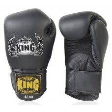 Перчатки боксерские тренировочные TOP KING AIR Black