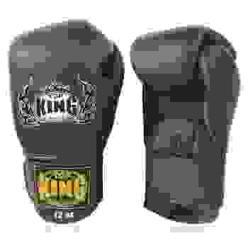 Перчатки боксерские тренировочные TOP KING AIR Black