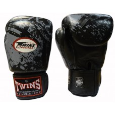 Перчатки боксерские тренировочные Twins FBGV-38 Grey / Black