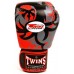 Перчатки боксерские тренировочные Twins FBGV-36B Red