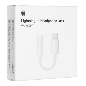 Переходник Apple Lightning to Headphone Jack 3.5 Adapter (MMX62ZM/A)