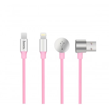 Кабель Hoco U18 USB Lighting-MicroUSB