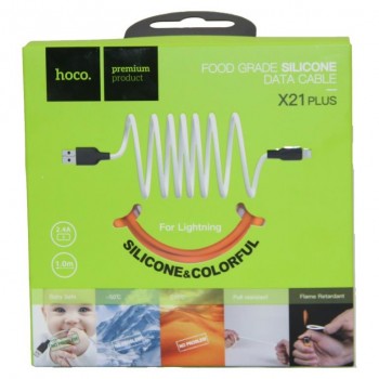 Кабель Hoco X21 Plus Silicone USB