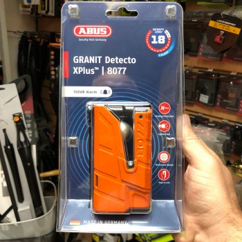 Замок с сигнализацией на тормозной диск Abus Granit Detecto X-Plus 8077
