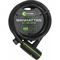 Трос с замком Citadel Manhattan CC 180/12/K/B