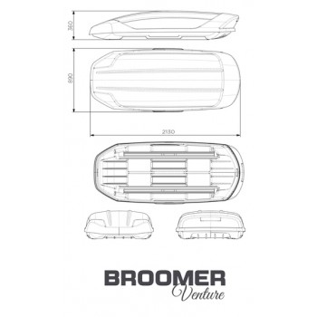 Автомобильный бокс Broomer Venture LS 450