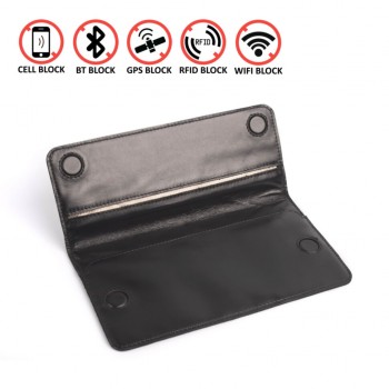 Чехол экранирующий с сеткой Фарадея для смартфона LOCKER's