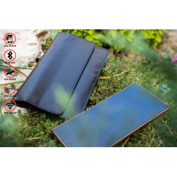 Чехол экранирующий с сеткой Фарадея для смартфона LOCKER's