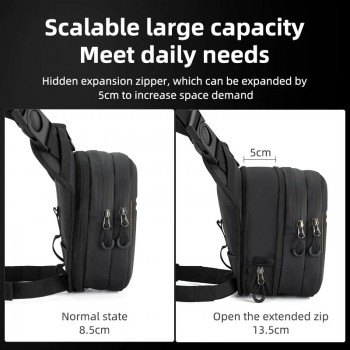 Сумка на бедро с дополнительным объемом под молнией Rockbros 1 L (30990019001)