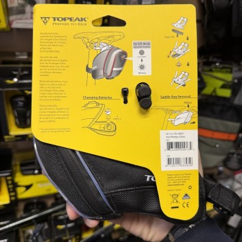 Сумка подседельная с подсветкой Topeak Aero Wedge iGlow (TIG-AW01)