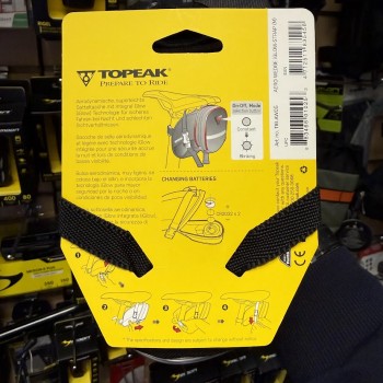 Сумка подседельная с подсветкой Topeak Aero Wedge iGlow (TIG-AW05)