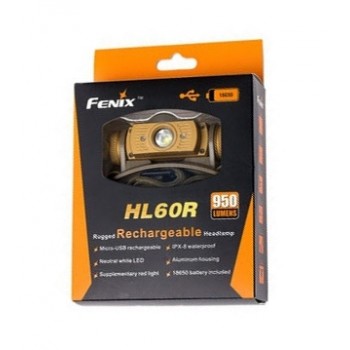 Фонарь налобный Fenix HL60R Cree XM-L2 U2
