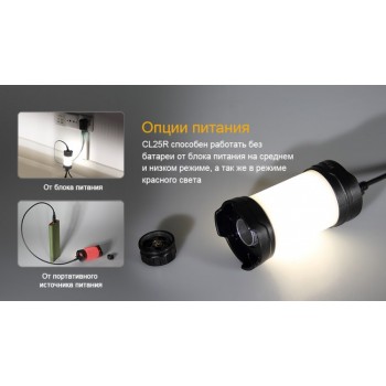 Фонарь кемпинговый Fenix CL25R