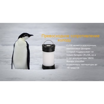 Фонарь кемпинговый Fenix CL25R