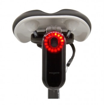 Фонарь велосипедный задний с радаром на сближение Magene Radar L508
