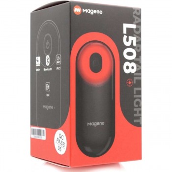 Фонарь велосипедный задний с радаром на сближение Magene Radar L508