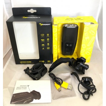 Фонарь велосипедный передний Moon Meteor Storm