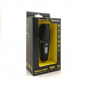 Фонарь велосипедный передний Moon Meteor Vortex 1000 (2021)