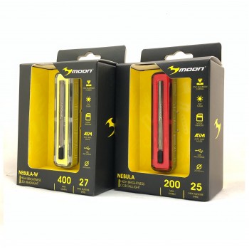 Комплект велосипедных фонарей Moon Nebula R + Nebula W Light Set