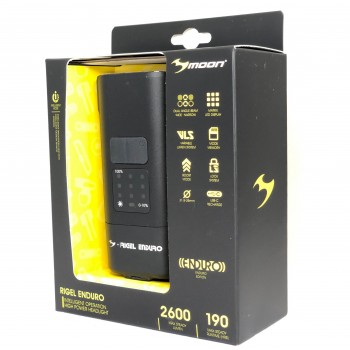 Фонарь велосипедный передний Moon Rigel Enduro 2600 Lumen (2022)