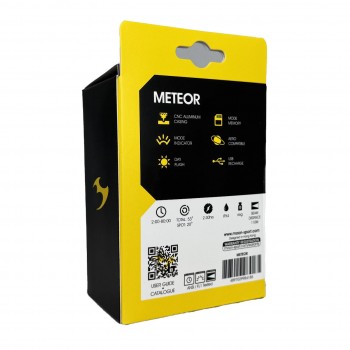 Фонарь велосипедный передний Moon Meteor 400 (2025) Type-C