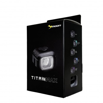 Фонарь велосипедный передний Moon Titan Max 1700 (2025)