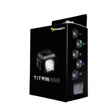 Фонарь велосипедный передний Moon Titan Mini 700 Люмен