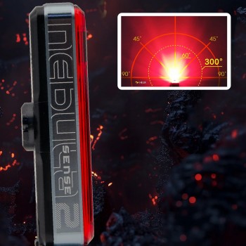 Фонарь велосипедный задний Moon Nebula 2 Sense