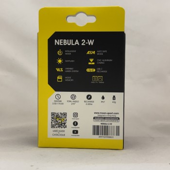 Фонарь велосипедный передний Moon Nebula-2W 500 Люмен