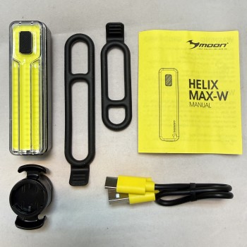 Фонарь велосипедный передний Moon Helix Max-W 350 Люмен