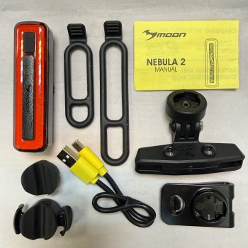 Фонарь велосипедный задний Moon Nebula 2R 250 Люмен