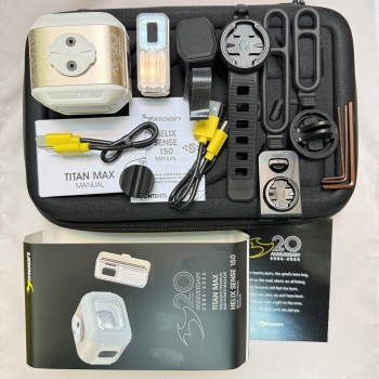 Комплект фонарей Moon Titan Max 1700 Люмен и Helix Sense 150 Люмен 20TH Anniversary Edition