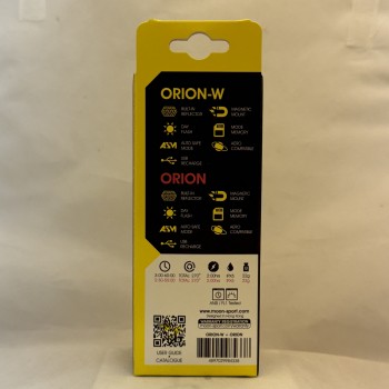 Комплект велосипедных фонарей Moon Orion-W 100 Люмен и Orion USB-C 50 Люмен
