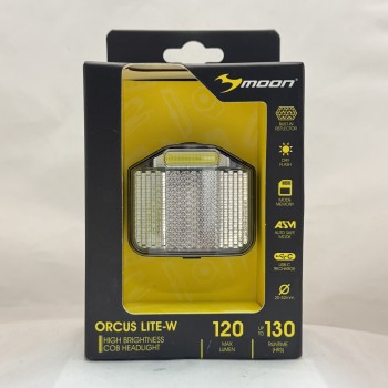 Фонарь велосипедный передний Moon Orcus Lite-W 120 Люмен