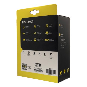 Фонарь велосипедный передний Moon Rigel Max 1500 (2022)