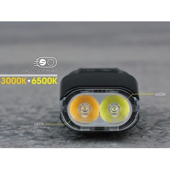 Фонарь велосипедный передний Moon Meteor Storm Dual