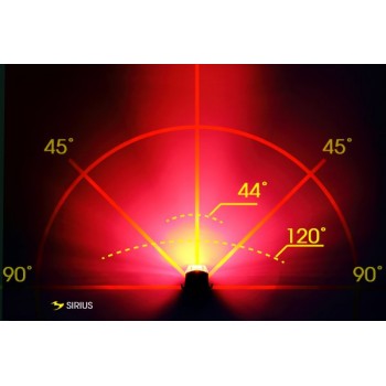 Фонарь велосипедный задний Moon Sirius