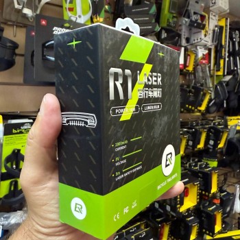 Фонарь задний с поворотниками Rockbros c пультом ДУ Stop+Lazer (LKWD-R1)