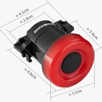 Фонарь задний Rockbros c датчиком торможения (BL-S1)