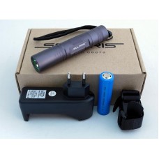 Фонарь велосипедный универсальный Solaris F-30V Dark Purple (3104)