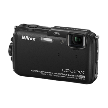 Компактная фотокамера NIKON COOLPIX AW110 Black