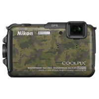 Компактная фотокамера NIKON COOLPIX AW110 Camouflage