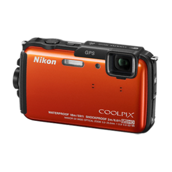 Компактная фотокамера NIKON COOLPIX AW110 Orange